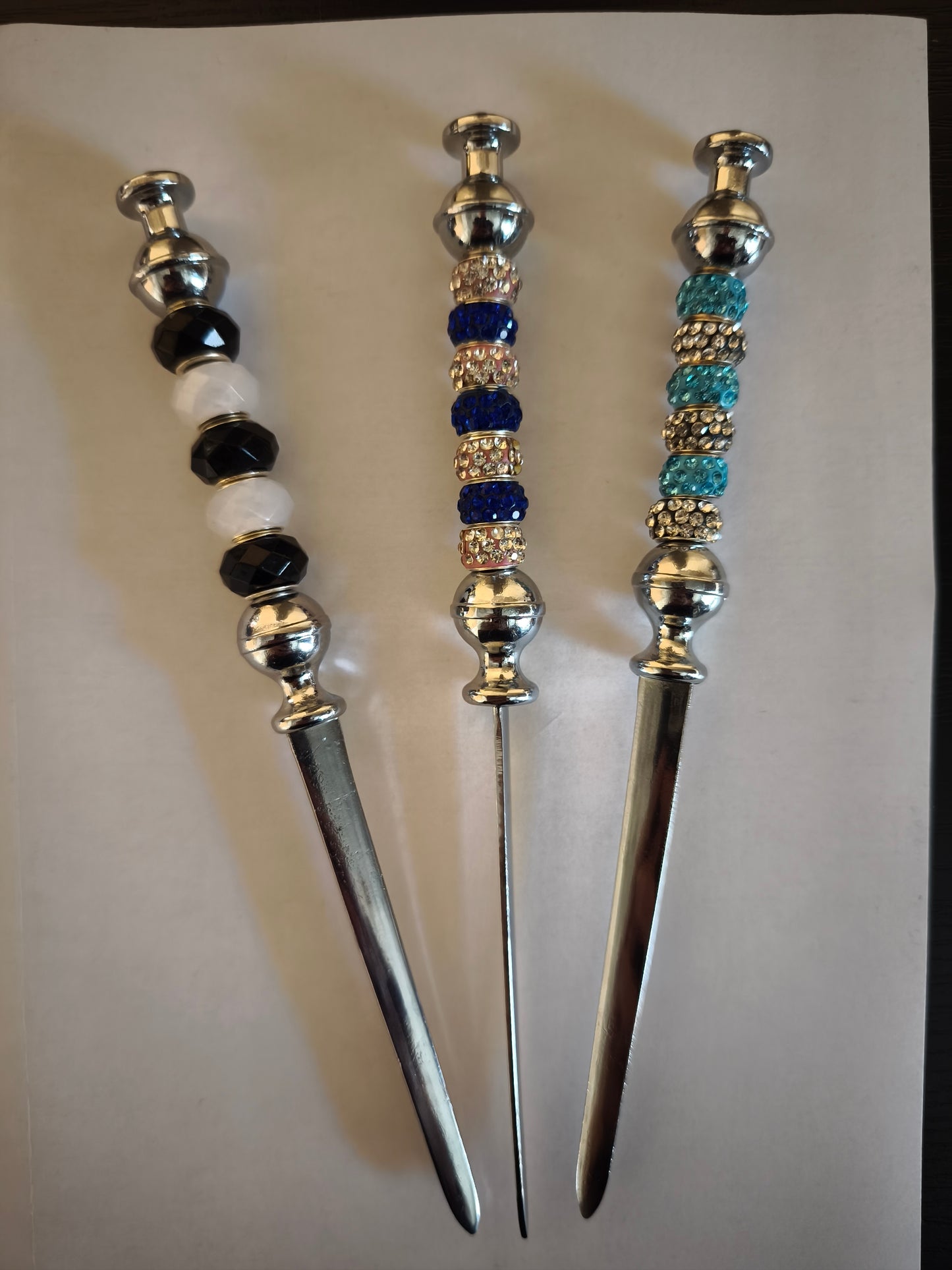 Handgemaakte luxe roestvrijstalen envelopopener