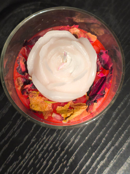 Rose Bloom Candle