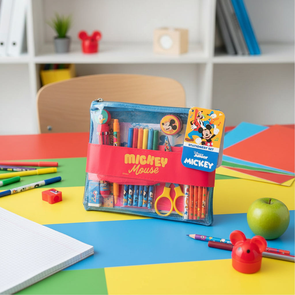 19-delige Stationery Set , Stitch, Mickey Mouse of Frozen , Complete Schrijfset voor Kids