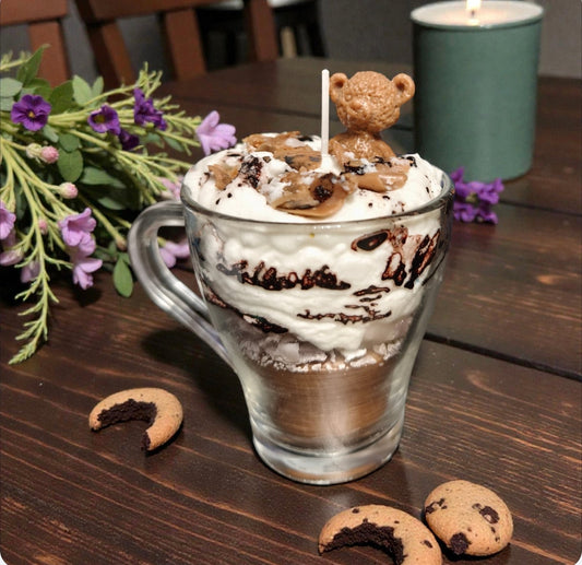 Unieke Choco-Chino Kaars – Handgemaakt