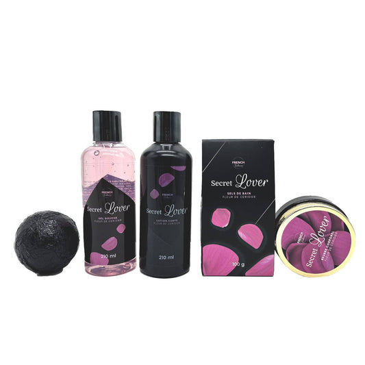 Badkuip Rosé / Goud Kersenbloesem - cadeauset