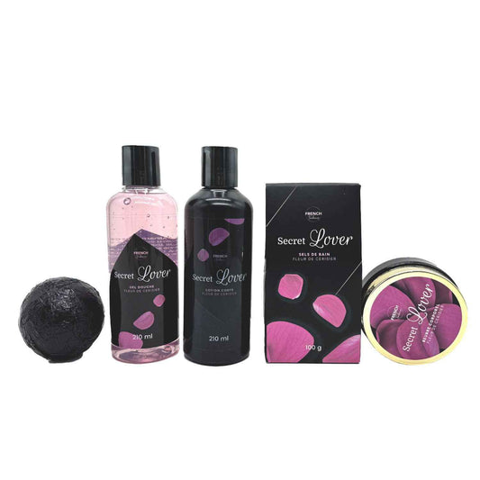 Badkuip Rosé / Goud Kersenbloesem - cadeauset