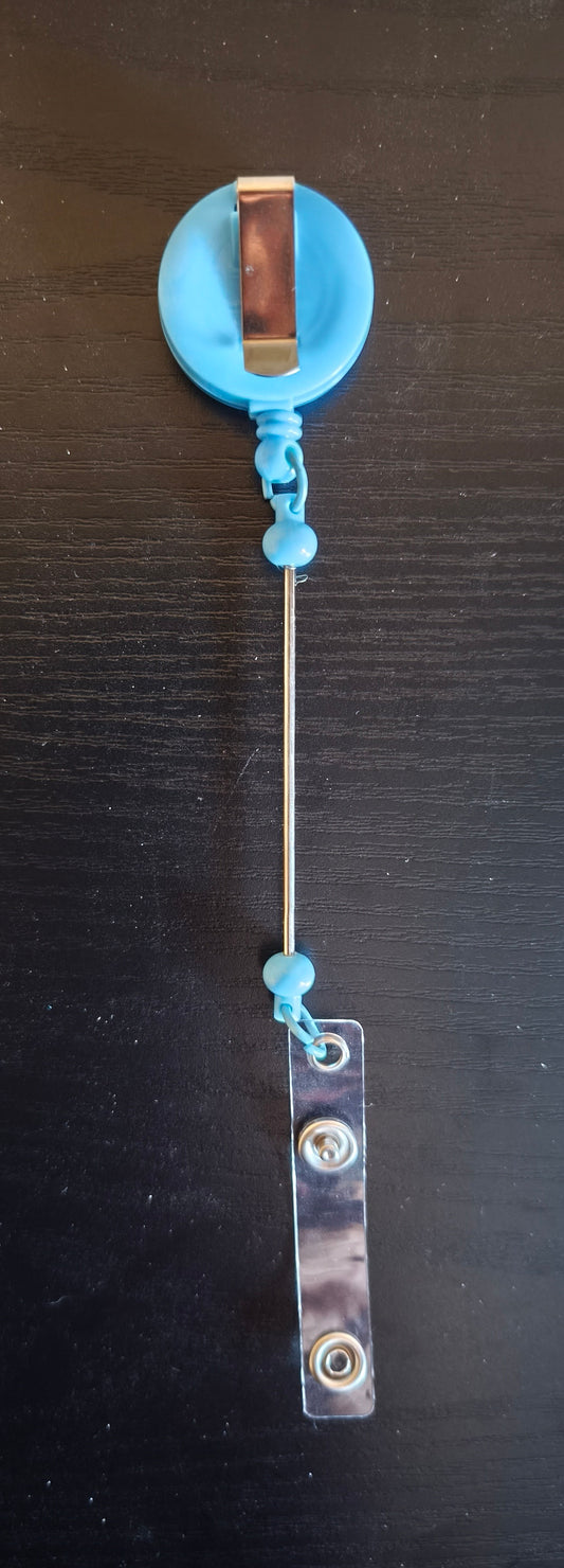 Diy blanco ID Badge Houder