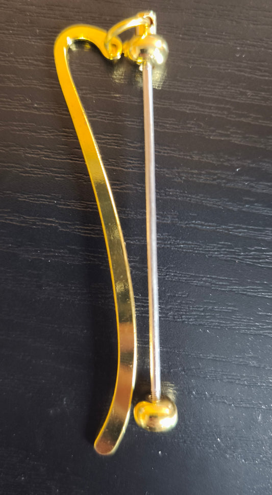 Metalen blanco bladwijzer, boekenlegger