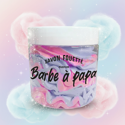 whipped cream soap: Strawberry & kiwi