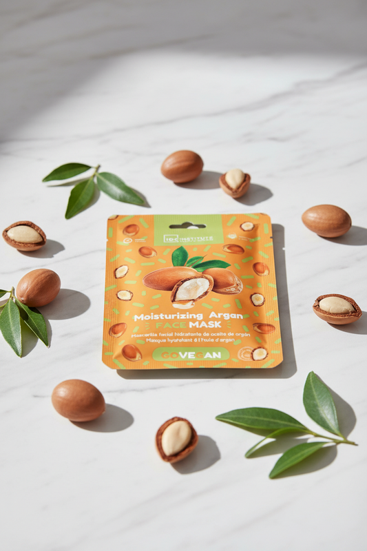 Skincare Essentials Arganolie Sheetmasker voor Hydratatie en Verjonging
