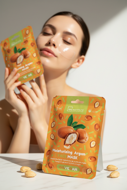 Skincare Essentials Arganolie Sheetmasker voor Hydratatie en Verjonging