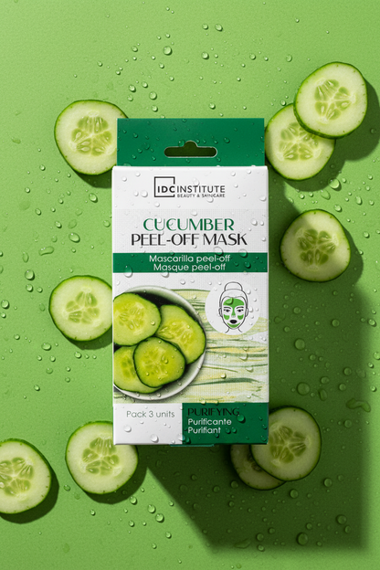 Peel Off Komkommer Masker - 3 Stuks voor een Verfrissende Gezichtsbehandeling met Komkommer Peel Off Masker