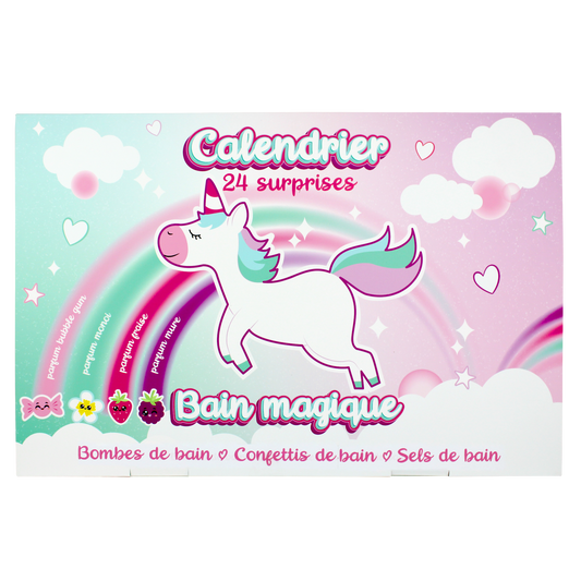 Badbomkalender 24 verrassingen
