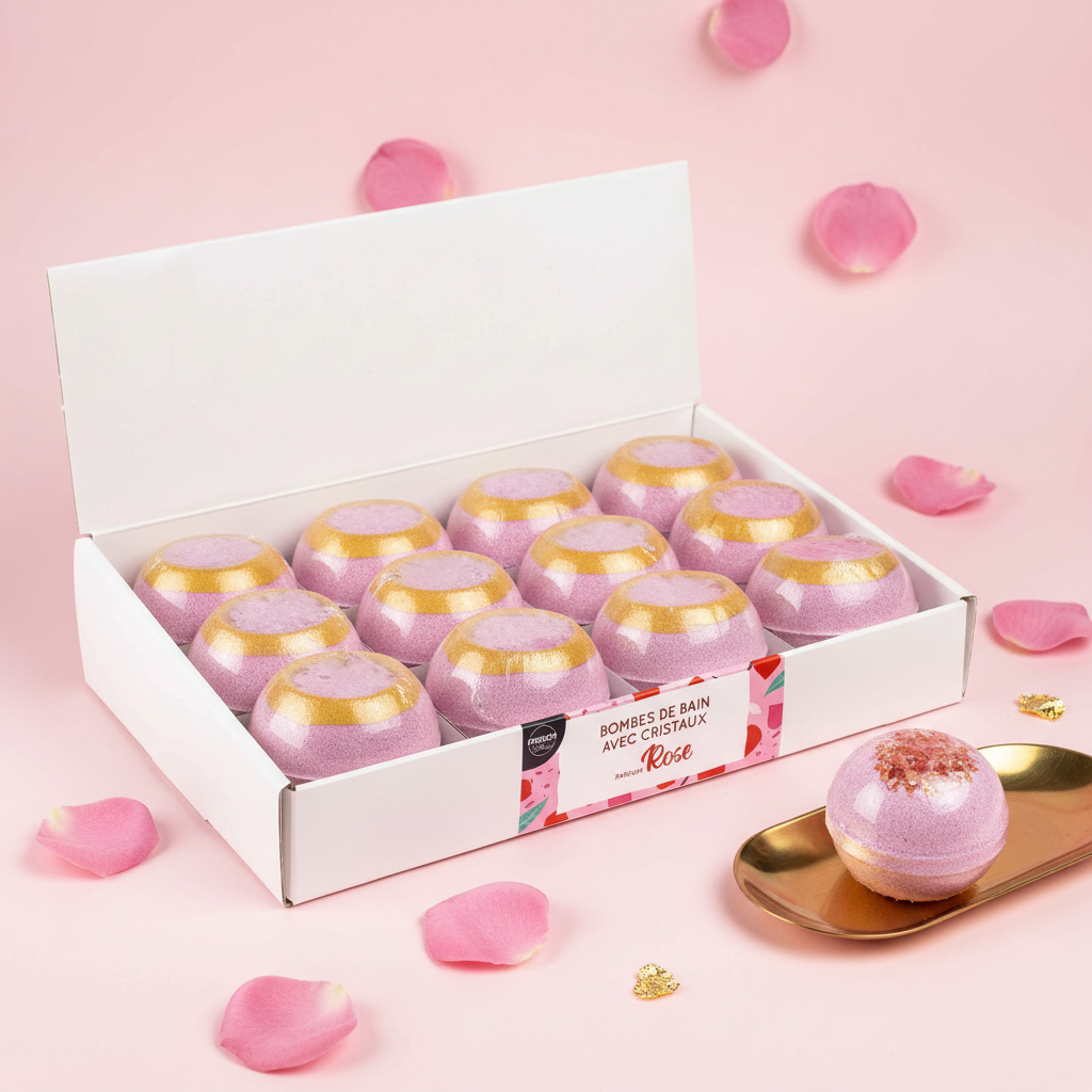 Badbom met badzout - 150 g voor de perfecte ontspanning