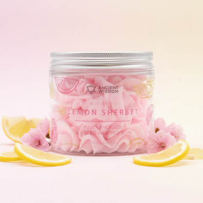 whipped cream soap: Strawberry & kiwi
