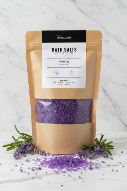 PURE ENERGY BATH SALTS 350G - 4 TYPES - Relaxation and Recovery for Every Bath Experience