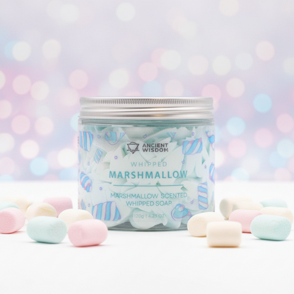 whipped cream soap: Strawberry & kiwi