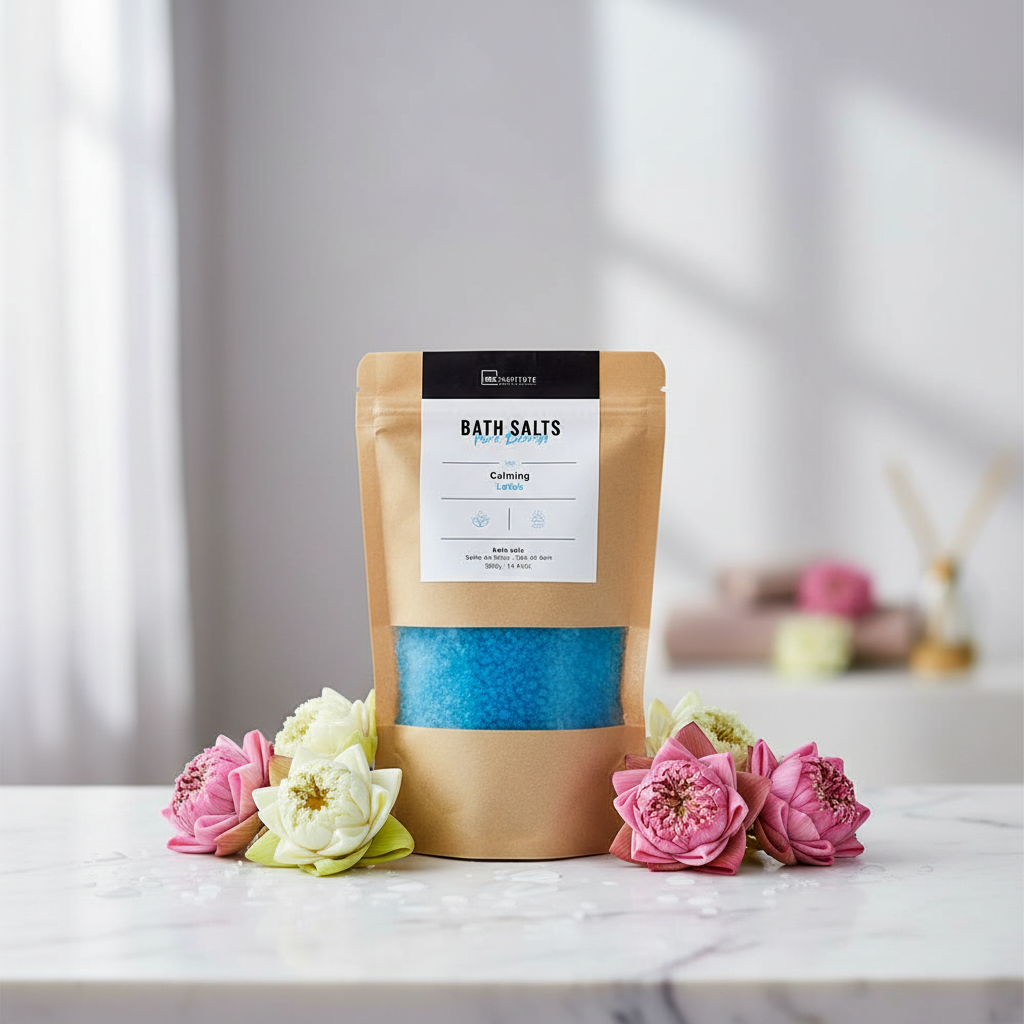 PURE ENERGY BATH SALTS 350G - 4 TYPES - Relaxation and Recovery for Every Bath Experience