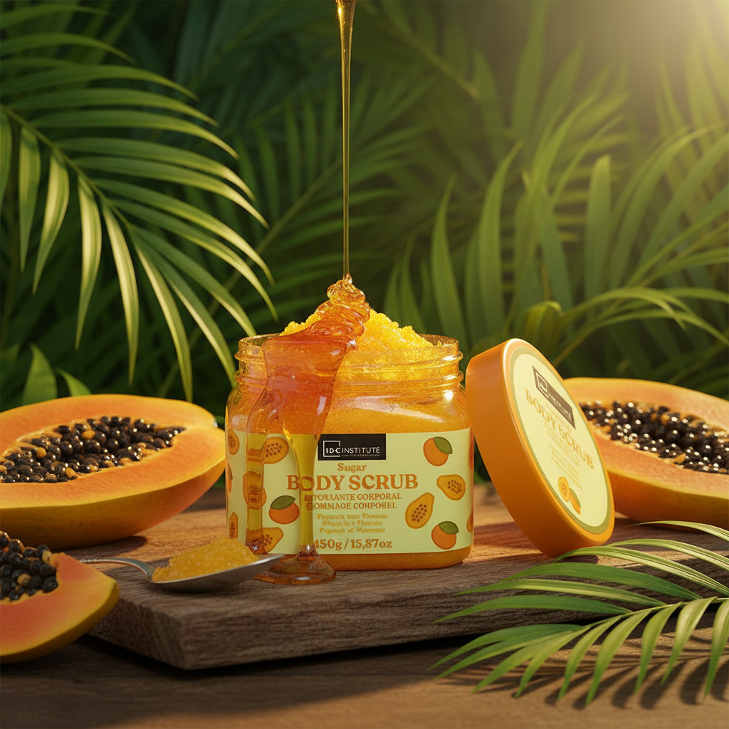 SUGAR BODY SCRUB 470G - Refreshing Sugar Body Scrub for Radiant Skin
