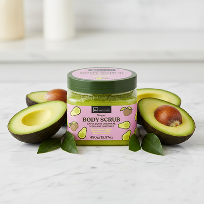 SUGAR BODY SCRUB 470G - Refreshing Sugar Body Scrub for Radiant Skin