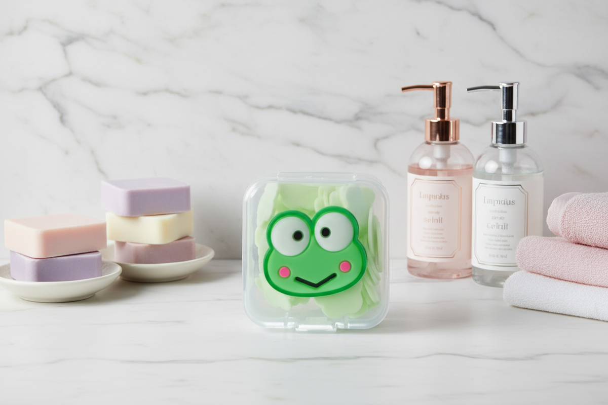 Papieren Zeepblaadjes voor Kinderen – Eenvoudig Hygiëne met Sanrio Speeltjes