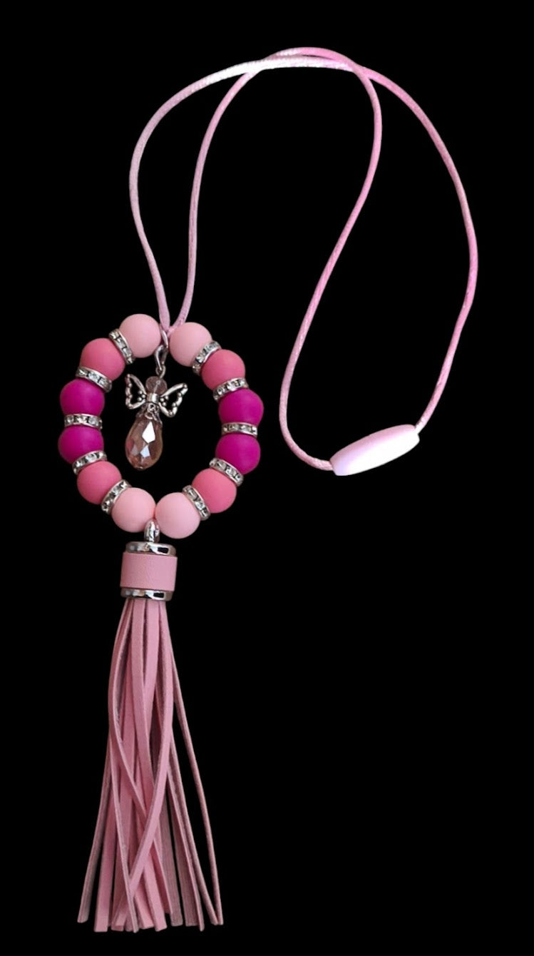 Handgemaakte  Auto  beschermengel Achteruitkijkspiegelhanger…