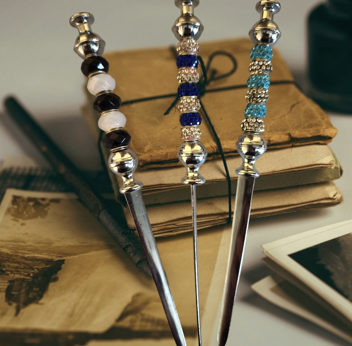 Handgemaakte luxe roestvrijstalen  envelopopener