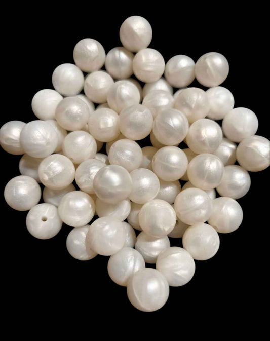 siliconen kralen pearl