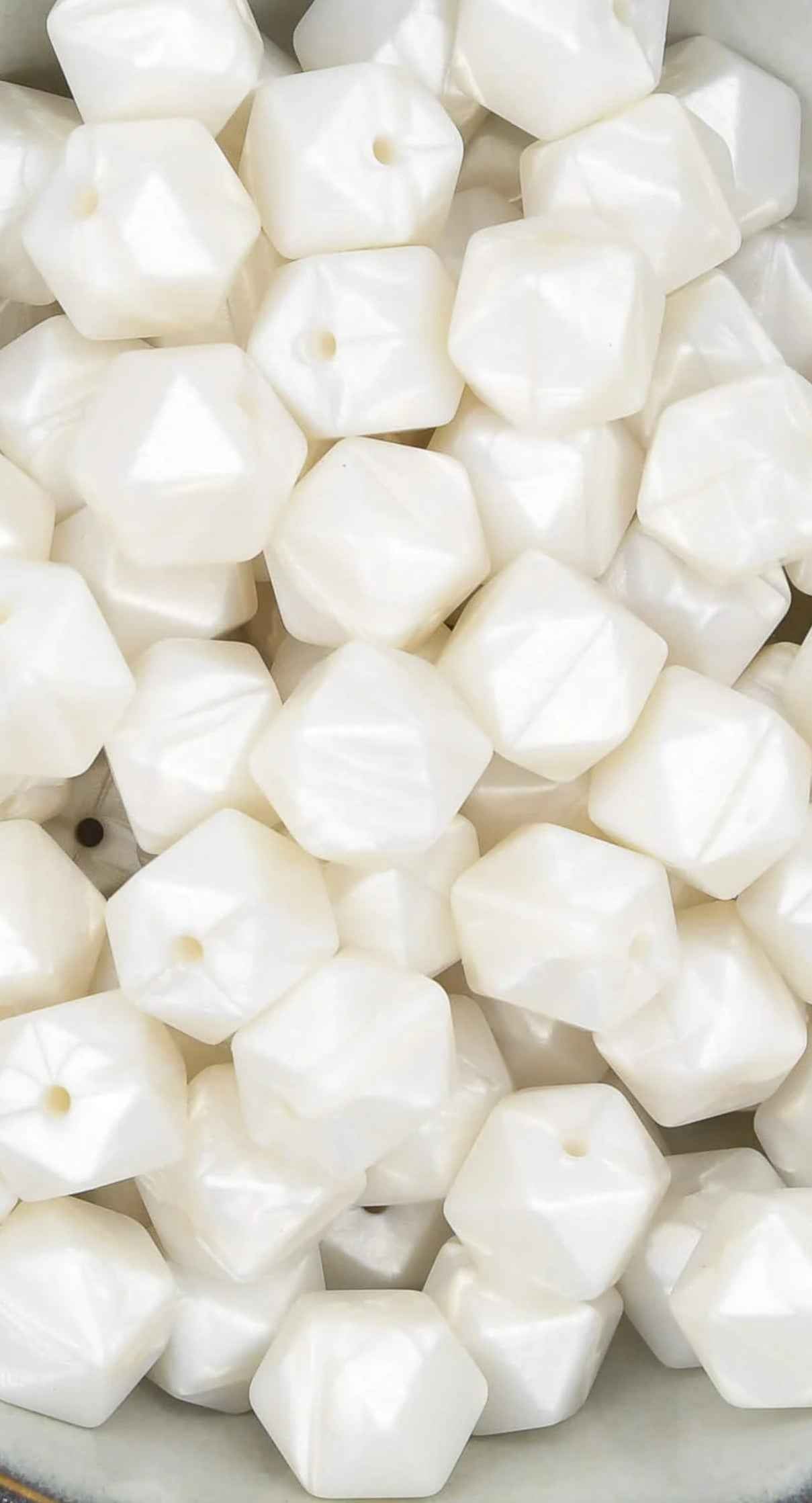 siliconen kralen pearl