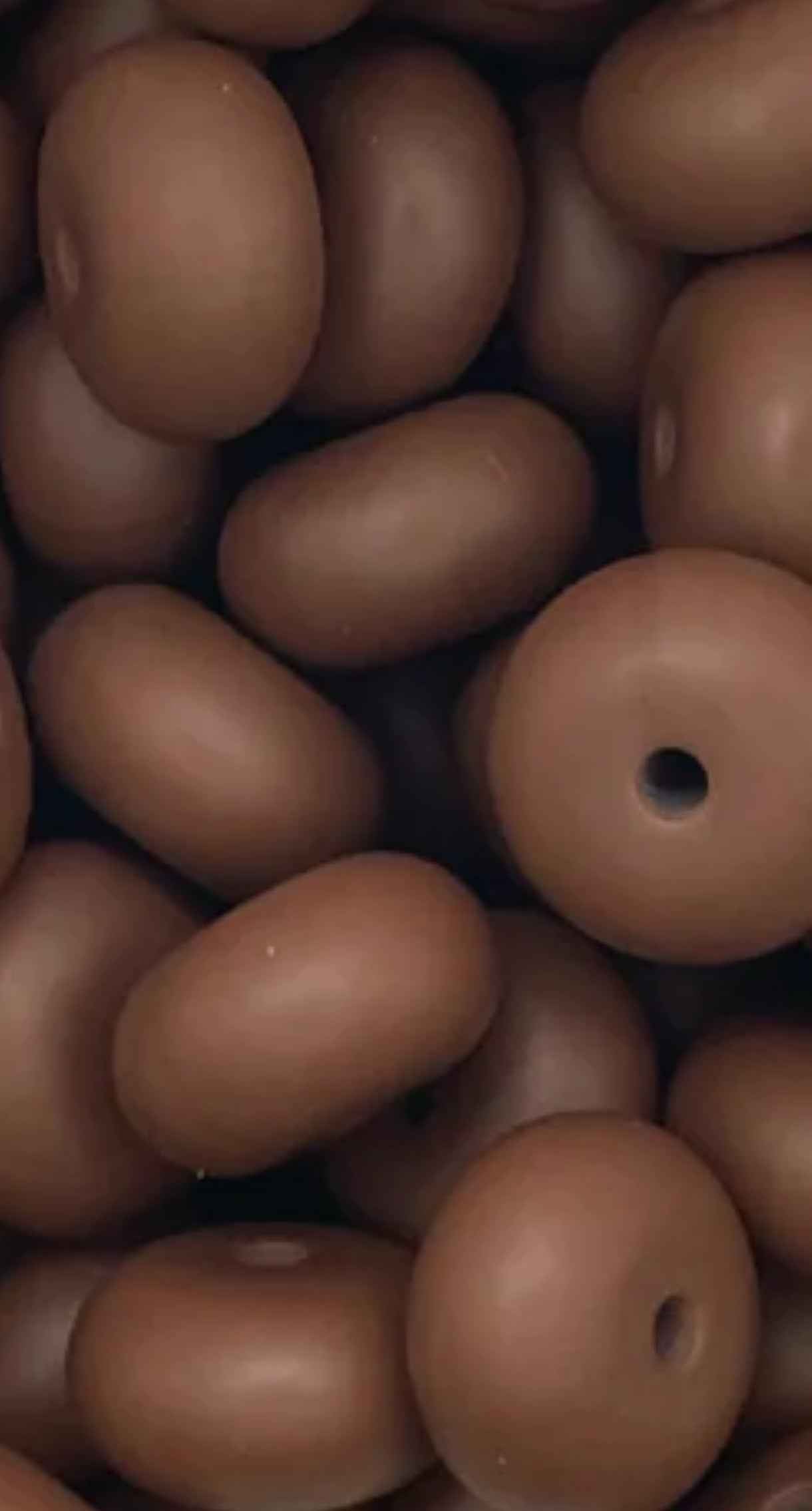 siliconen kralen choco