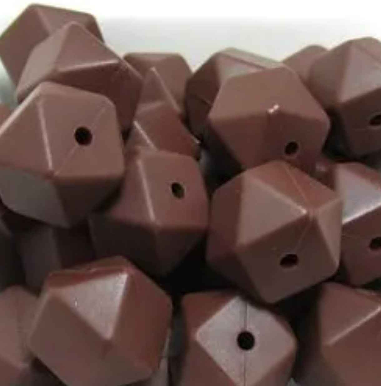 siliconen kralen choco
