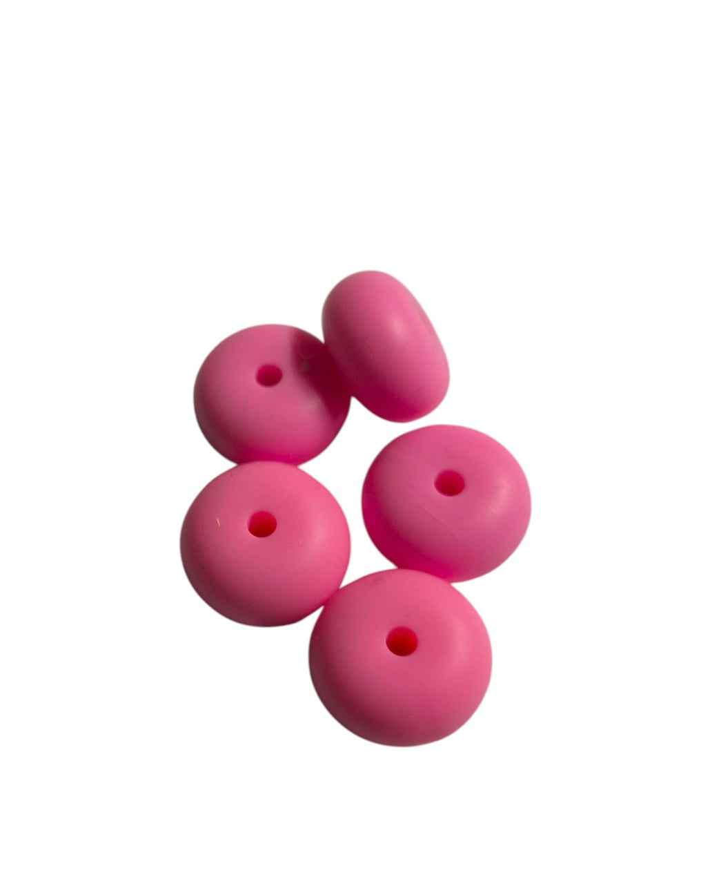 siliconen kralen roze