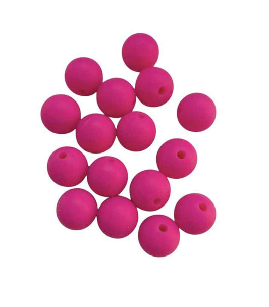 siliconen kralen flamingo roze