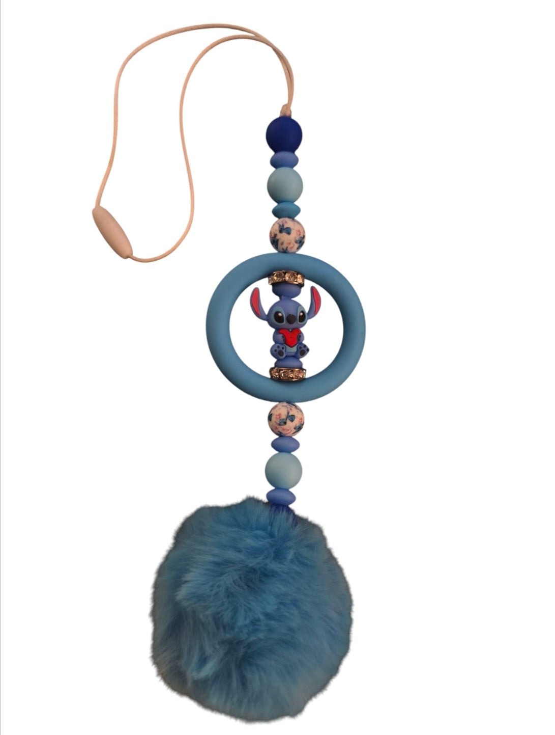 Stitch achteruitkijkspiegel hanger