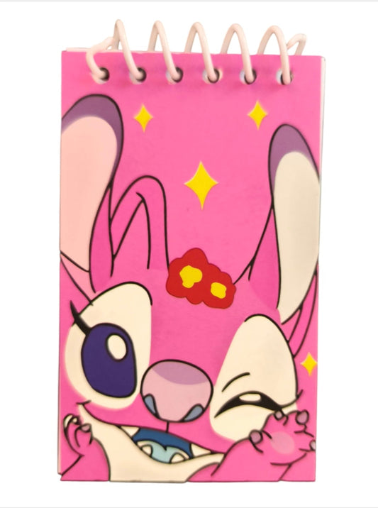 Mini notebook stitch en angel
