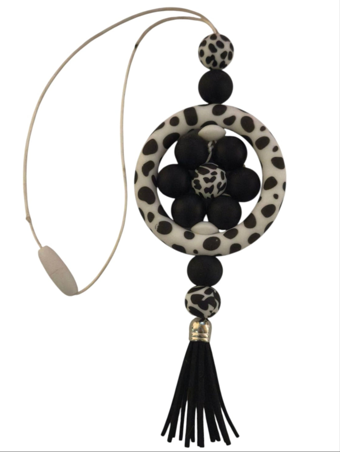 Handgemaakte achteruitkijkspiegel hanger