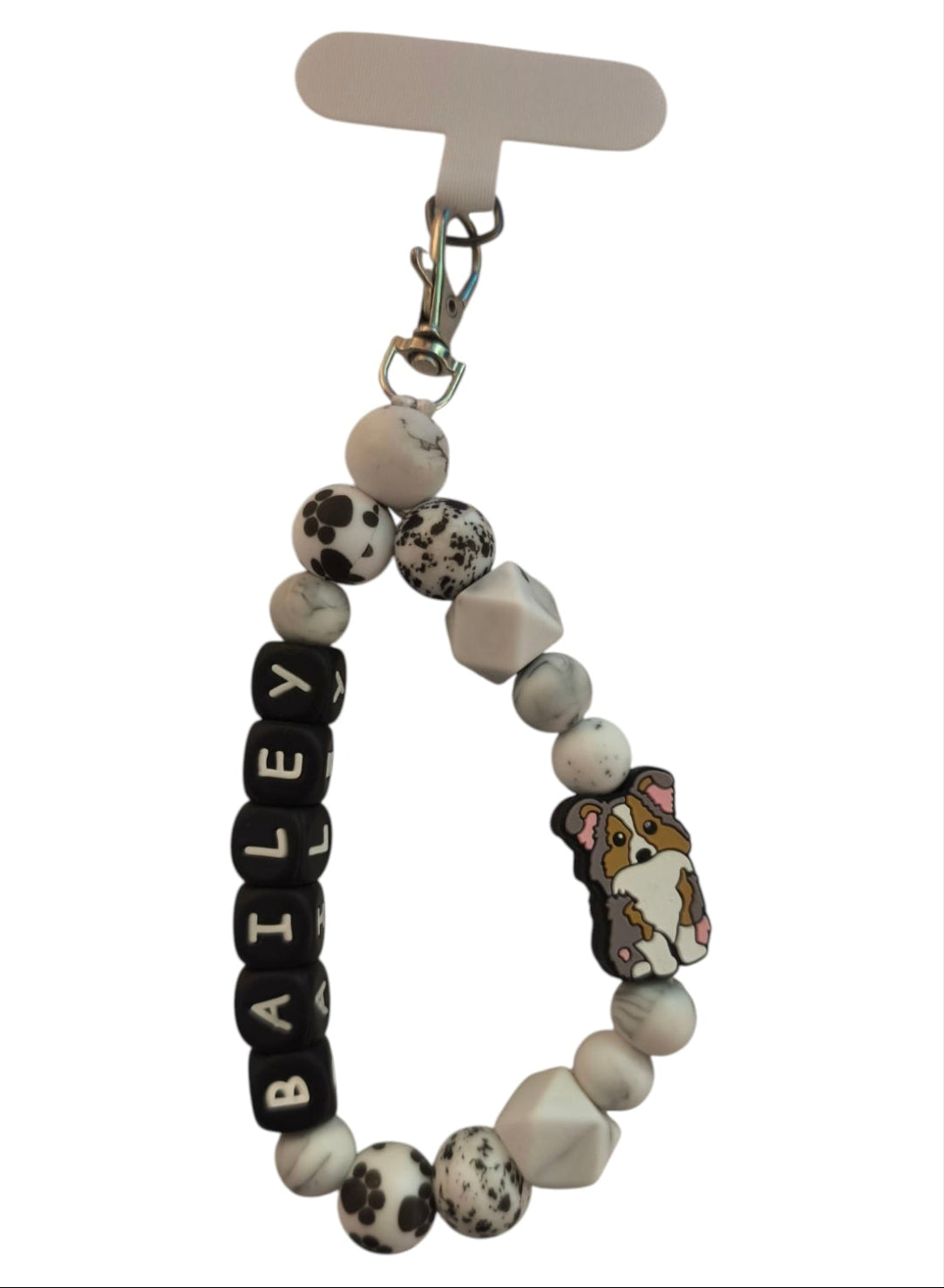 Telefoonketting handgemaakt