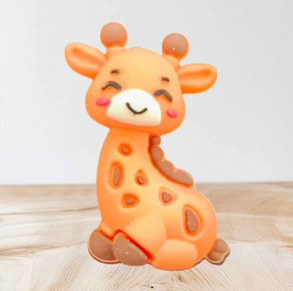 3D Siliconen Baby Giraf Kraal – 3 cm x 2 cm