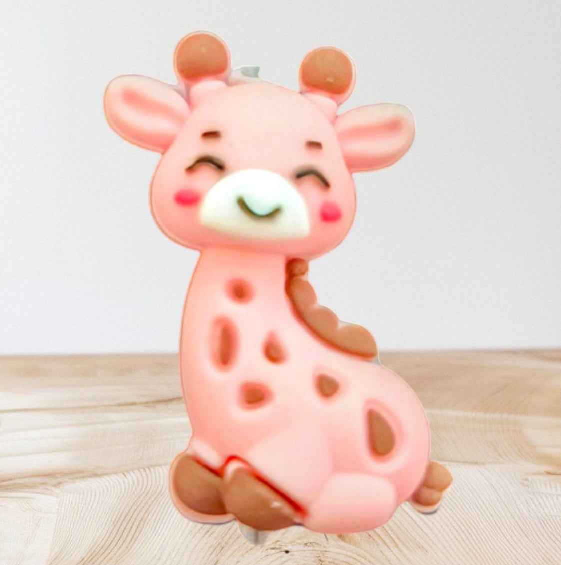 3D Siliconen Baby Giraf Kraal – 3 cm x 2 cm