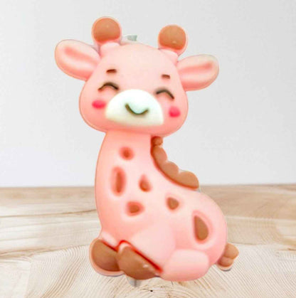 3D Siliconen Baby Giraf Kraal – 3 cm x 2 cm