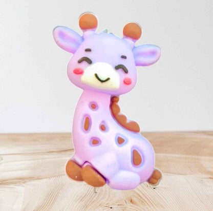 3D Siliconen Baby Giraf Kraal – 3 cm x 2 cm