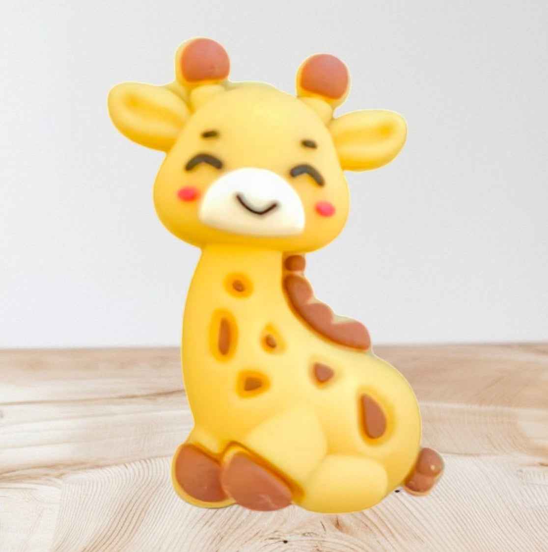 3D Siliconen Baby Giraf Kraal – 3 cm x 2 cm
