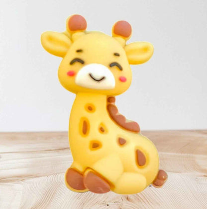 3D Siliconen Baby Giraf Kraal – 3 cm x 2 cm