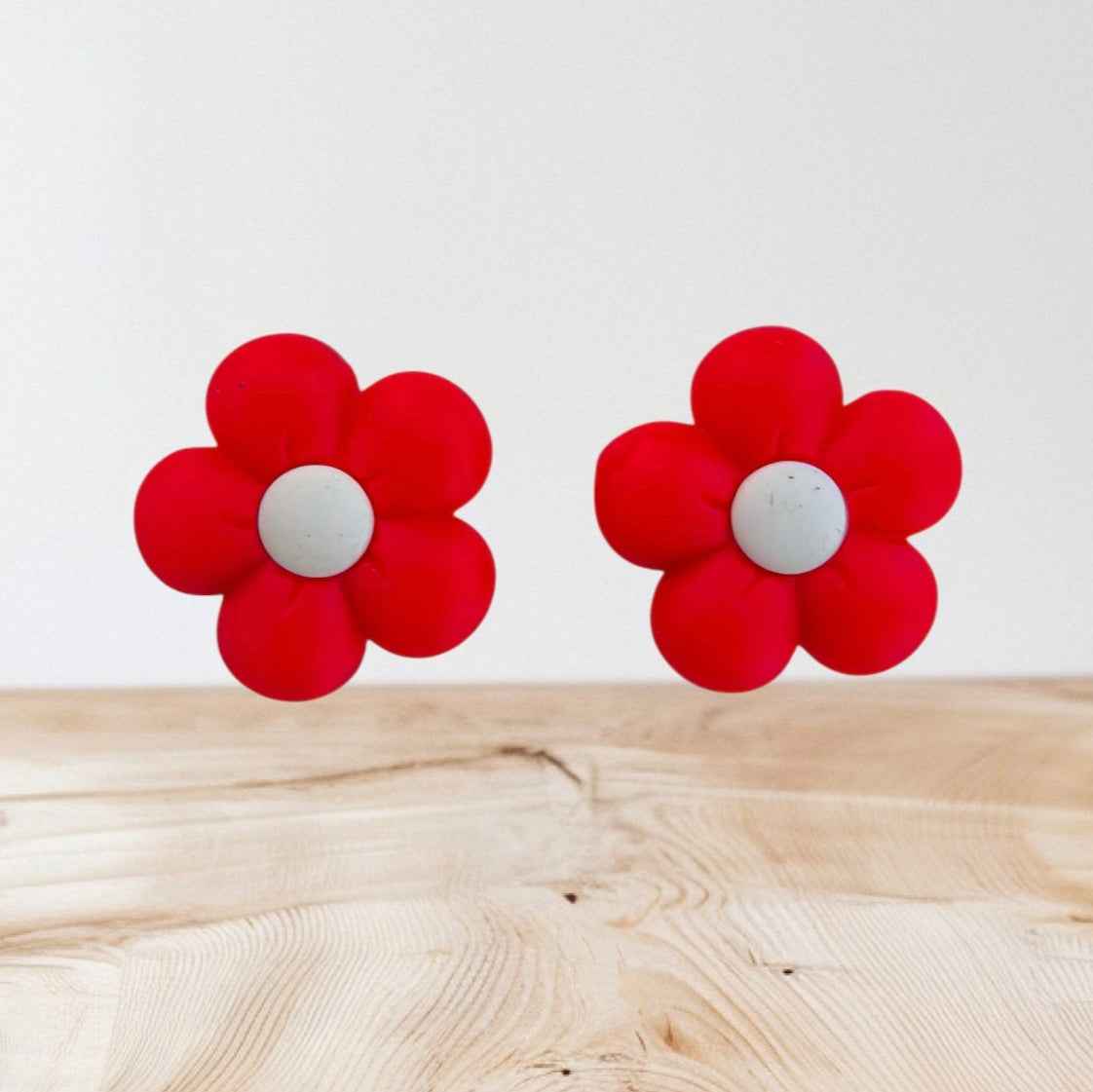 Siliconen Bloemkralen – 3 cm | Voor Pennen, Armbanden & DIY Projecten