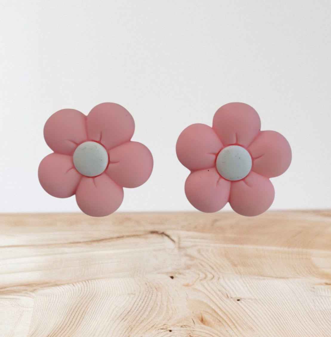 Siliconen Bloemkralen – 3 cm | Voor Pennen, Armbanden & DIY Projecten