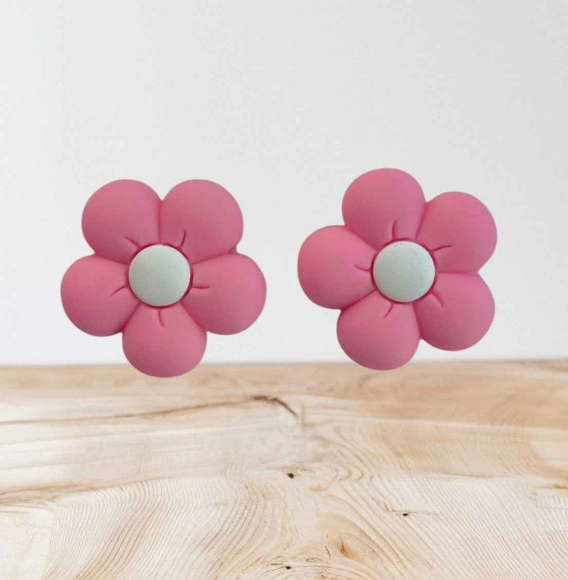 Siliconen Bloemkralen – 3 cm | Voor Pennen, Armbanden & DIY Projecten