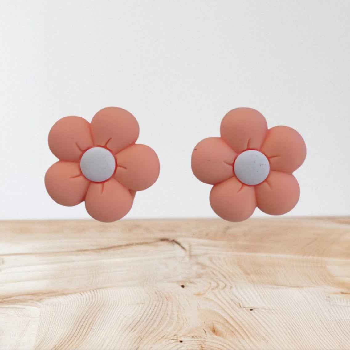 Siliconen Bloemkralen – 3 cm | Voor Pennen, Armbanden & DIY Projecten