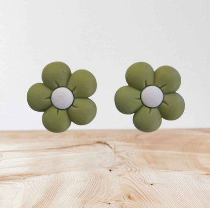 Siliconen Bloemkralen – 3 cm | Voor Pennen, Armbanden & DIY Projecten