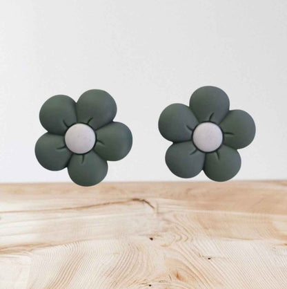 Siliconen Bloemkralen – 3 cm | Voor Pennen, Armbanden & DIY Projecten