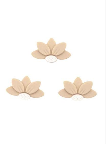 Halve Daisy Siliconen Bloemkralen – 30×18×8 mm | Voor Pennen, Clips & Armbanden