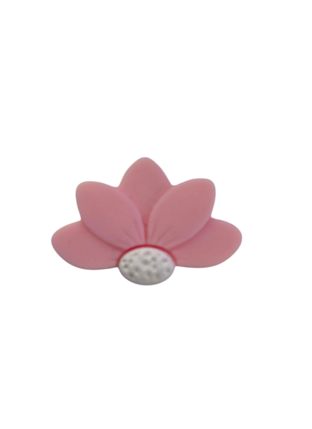 Halve Daisy Siliconen Kralen - 30x18x8 mm | Perfect voor Pennen, Clips & Armbanden