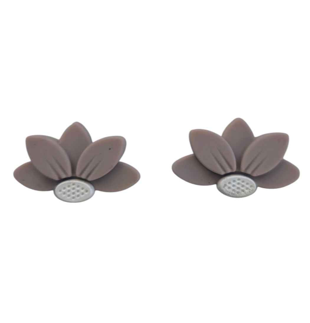 Halve Daisy Siliconen Bloemkralen – 30×18×8 mm | Voor Pennen, Clips & Armbanden
