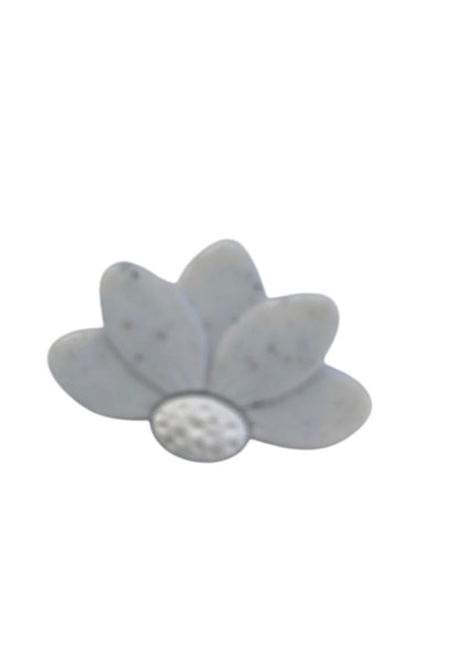 Halve Daisy Siliconen Kralen - 30x18x8 mm | Perfect voor Pennen, Clips & Armbanden