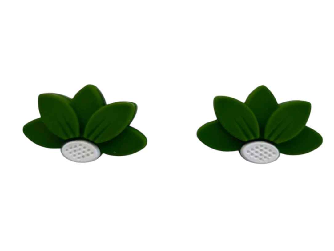 Halve Daisy Siliconen Bloemkralen – 30×18×8 mm | Voor Pennen, Clips & Armbanden